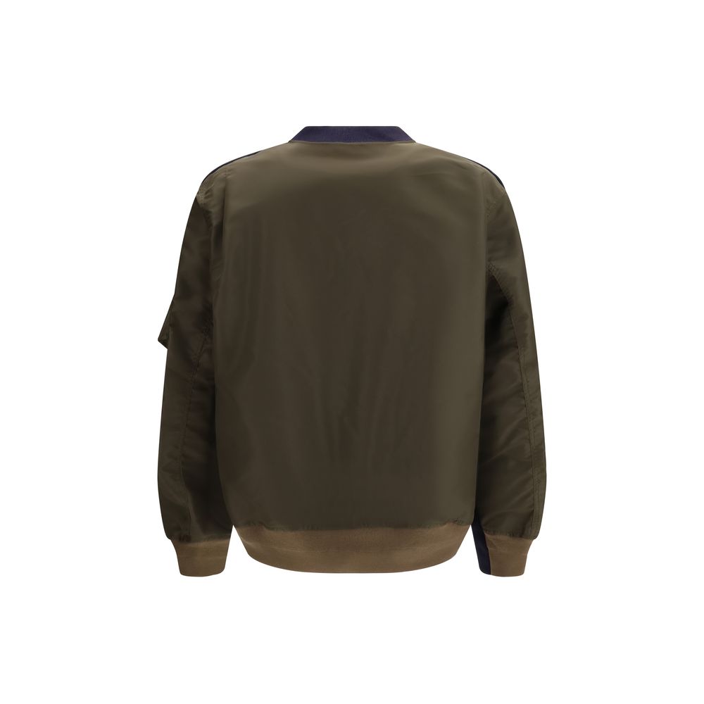 Blaues Baumwoll-Sweatshirt