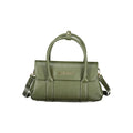 Green Polyurethane Women's Bag