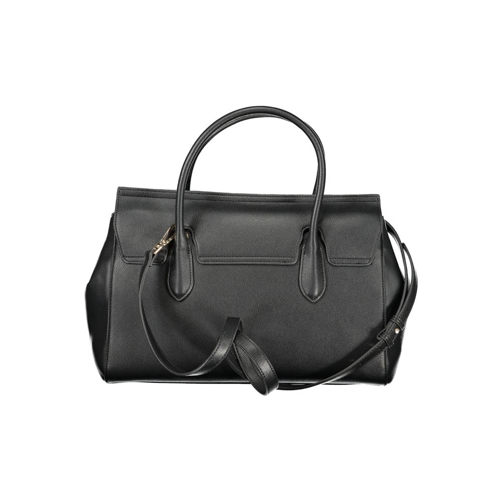 Schwarze Damen-Tote aus Polyurethan