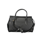 Schwarze Damen-Tote aus Polyurethan