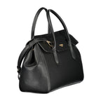 Schwarze Damen-Tote aus Polyurethan