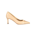 Rosa Leder Klassischer Damenschuh