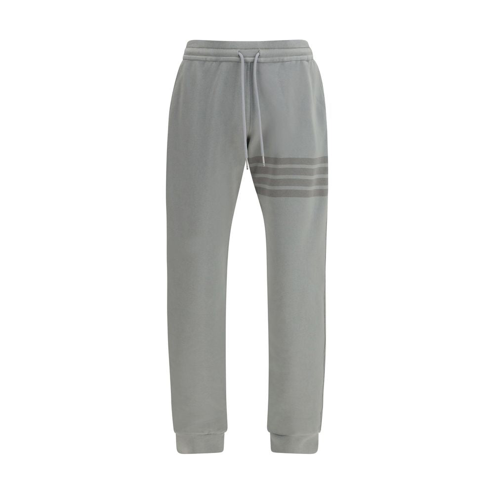 Pantalone da jogging in cotone grigio (Pantaloni da allenamento)