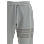 Pantalone da jogging in cotone grigio (Pantaloni da allenamento)
