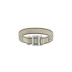 Beige Fabric Bracelet