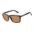 Schwarze Sonnenbrille aus Kunstharz