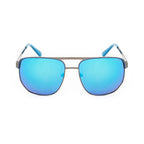 Gray Metal Sunglasses