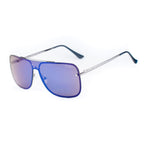 Gray Metal Sunglasses