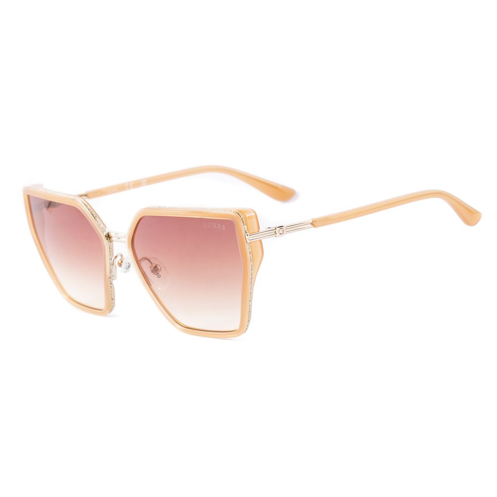 Beige Harz-Sonnenbrille