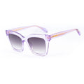 Occhiali da sole in acetato viola
