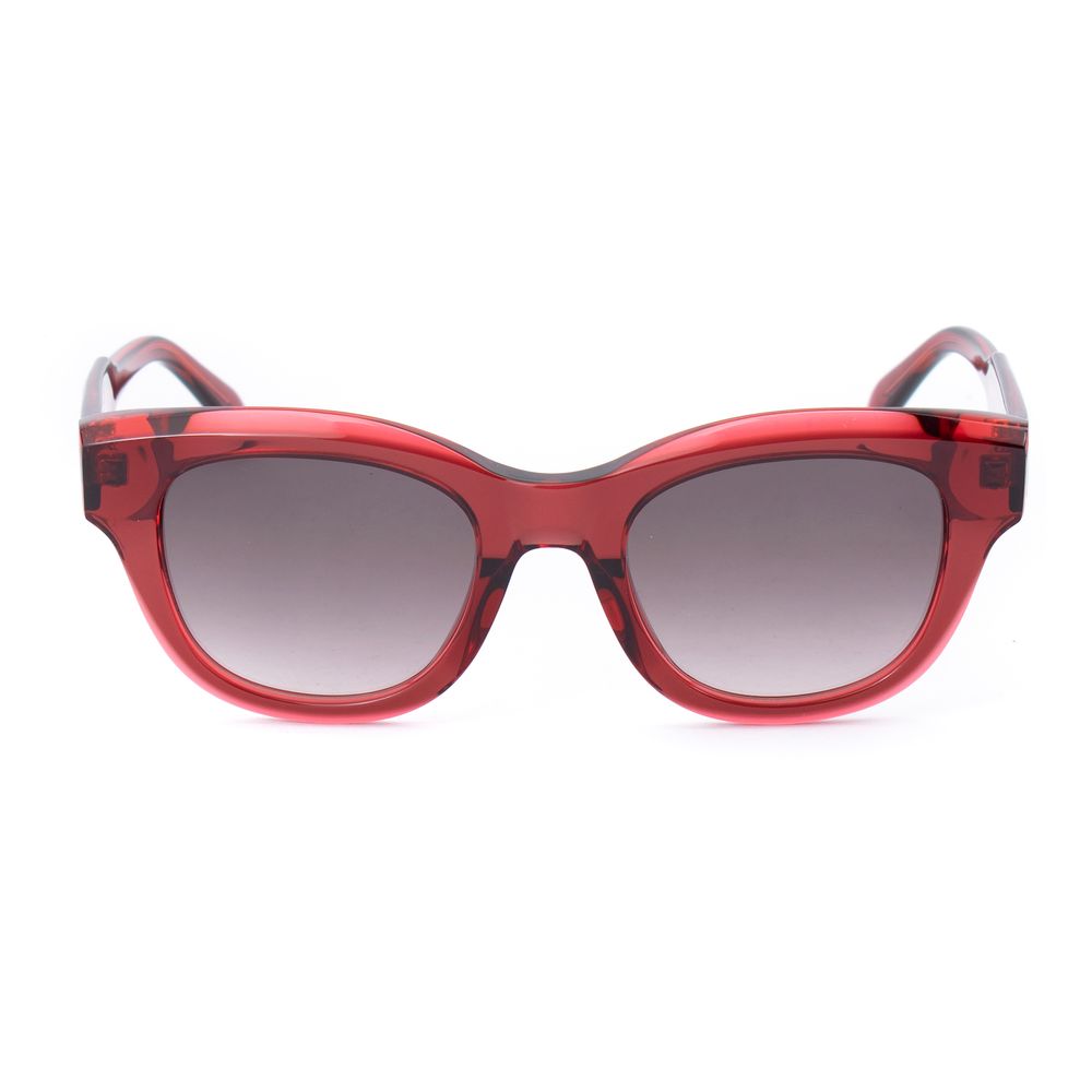 Sonnenbrille aus braunem Azetat