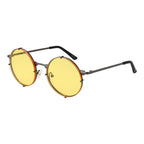 Blue Metal Sunglasses