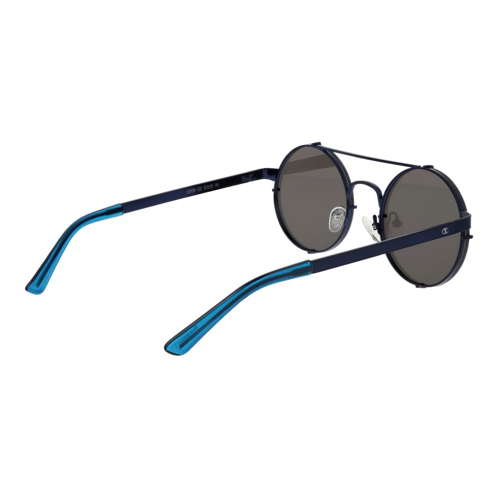 Brown Metal Sunglasses