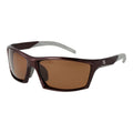Sonnenbrille aus grauem Harz
