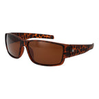 Sonnenbrille aus grauem Kunstharz