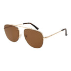 Black Metal Sunglasses