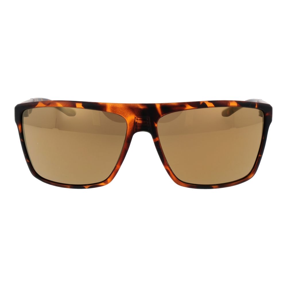 Sonnenbrille aus goldfarbenem Edelstahl