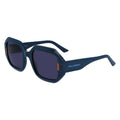 Blaue Injected-Sonnenbrille