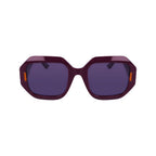 Purple Injected Sunglasses