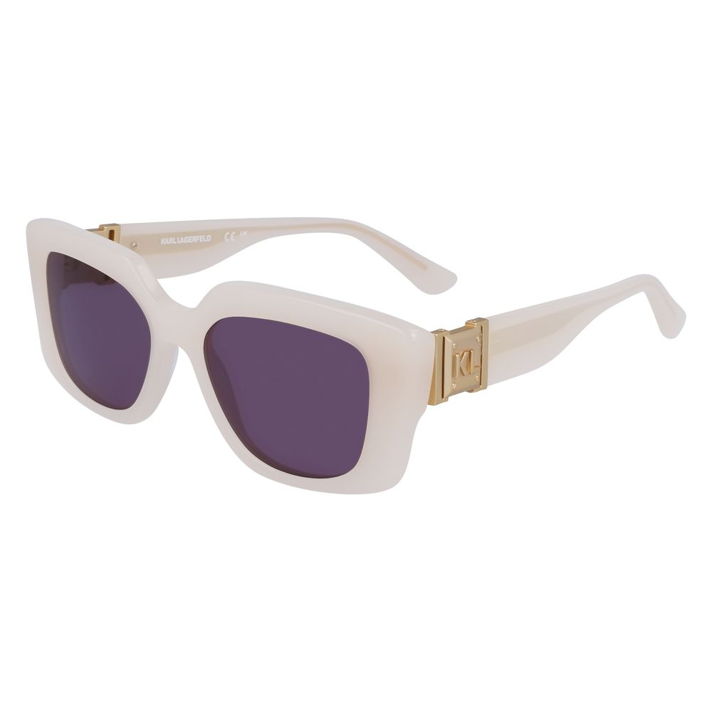 Beige-Acetat-Sonnenbrille