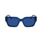 Blue Injected Sunglasses