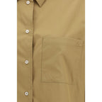 Beige Cotton Shirt