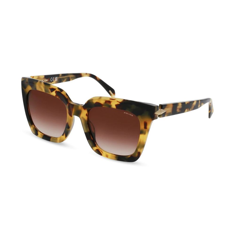 Braune Acetat-Sonnenbrille