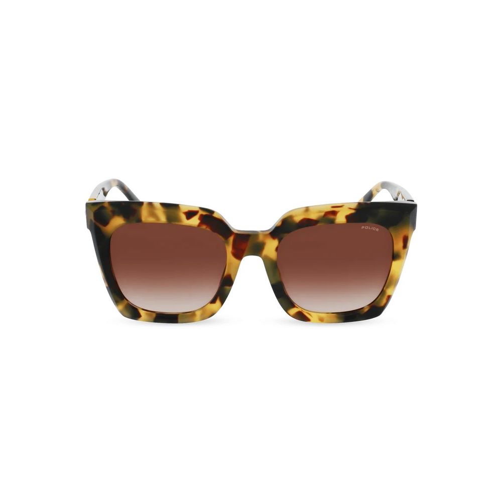 Braune Acetat-Sonnenbrille