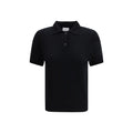 Black Cashmere Polo Shirt