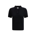 Black Cashmere Polo Shirt