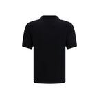 Black Cashmere Polo Shirt