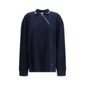 Blaues Baumwoll-Polo-Shirt