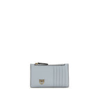 Blue Calf Leather Bos Taurus Wallet