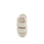 White Polyamide Slippers
