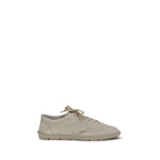 Beige Kalbsleder Bos Taurus Low Top Sneaker