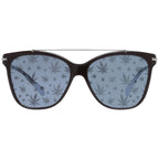 Brown Metal & Plastic Sunglasses