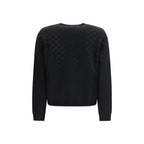 Black Wool Cardigan