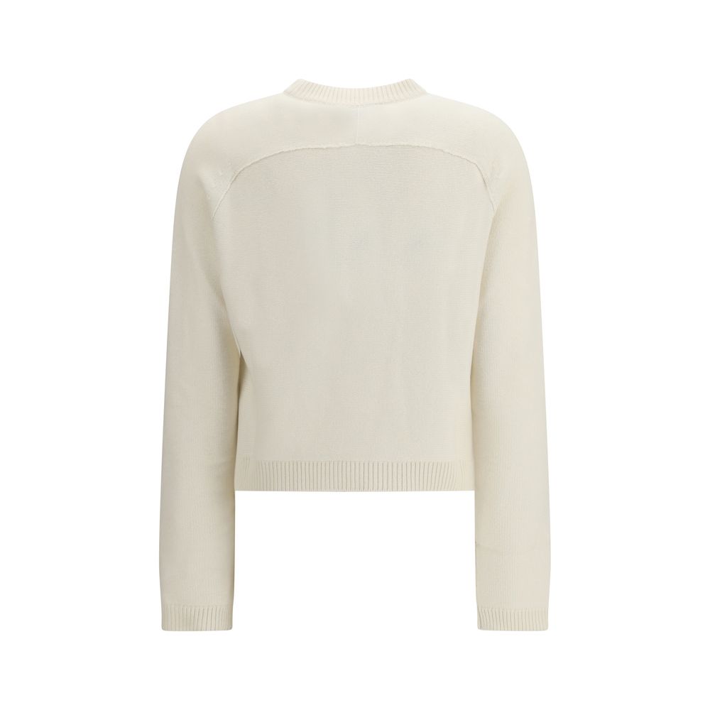 Beiger Wollcardigan