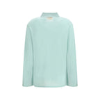 Blue Cashmere Dress Shirt