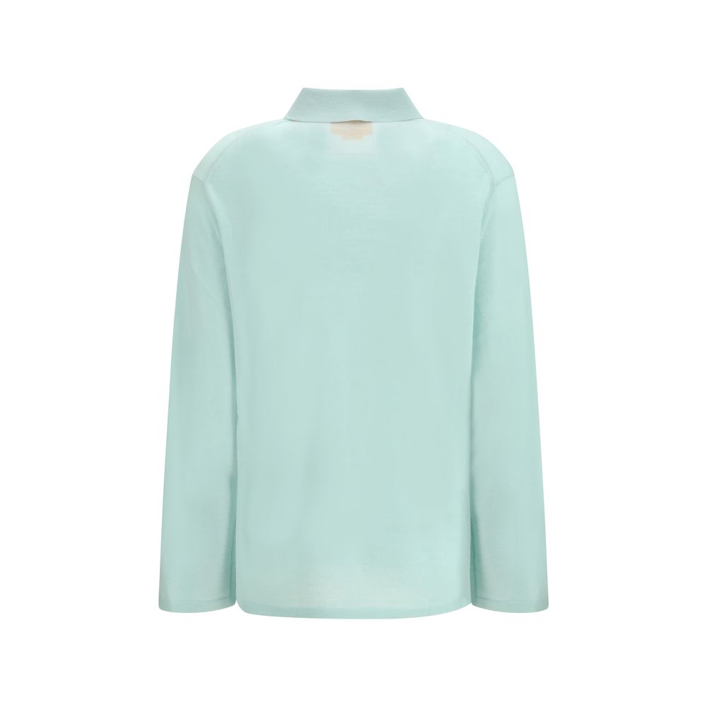 Camicia di Cashmere Blu