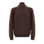 Brown Wool Cardigan