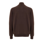 Brown Wool Cardigan