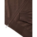 Brown Wool Cardigan