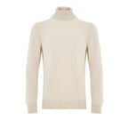 Beige Wool Turtleneck