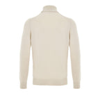Beige Wool Turtleneck
