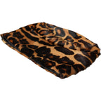 Brauner Leopardenfell-Damen-Bucket-Hut
