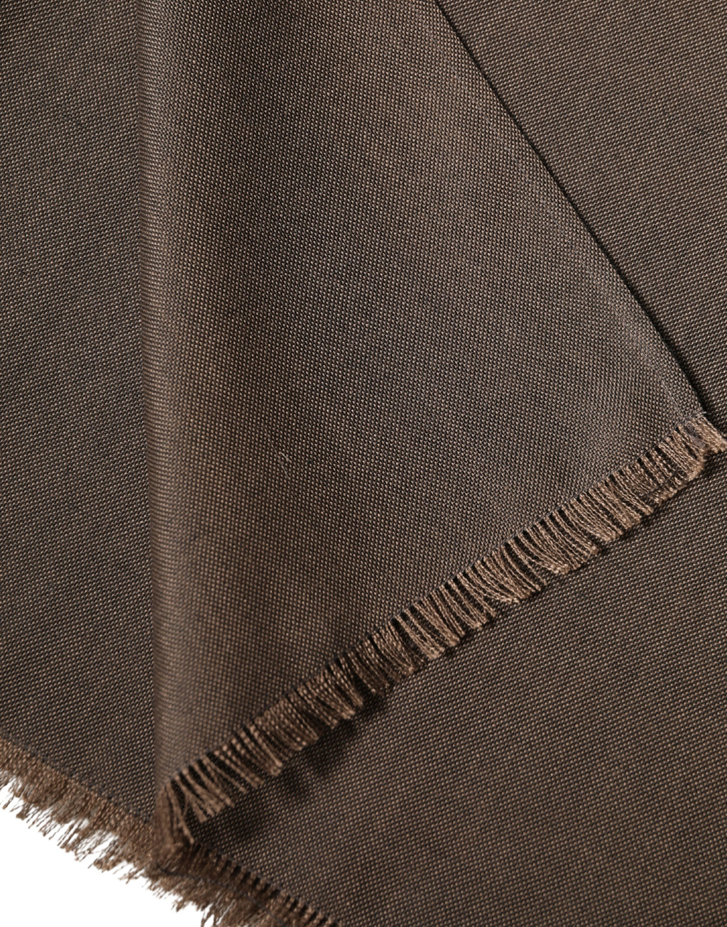 Brauner Polyester-Nackenwärmer, Schal 185 cm x 165 cm, Herrenschal