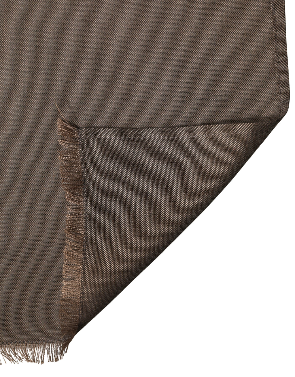 Brauner Polyester-Nackenwärmer, Schal 185 cm x 165 cm, Herrenschal