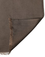 Brauner Polyester-Nackenwärmer, Schal 185 cm x 165 cm, Herrenschal