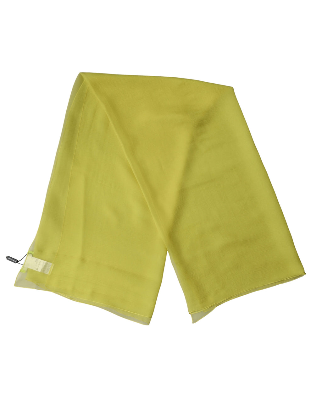 Gelbes Seidenhalstuch, Foulard, 120 cm x 117 cm
